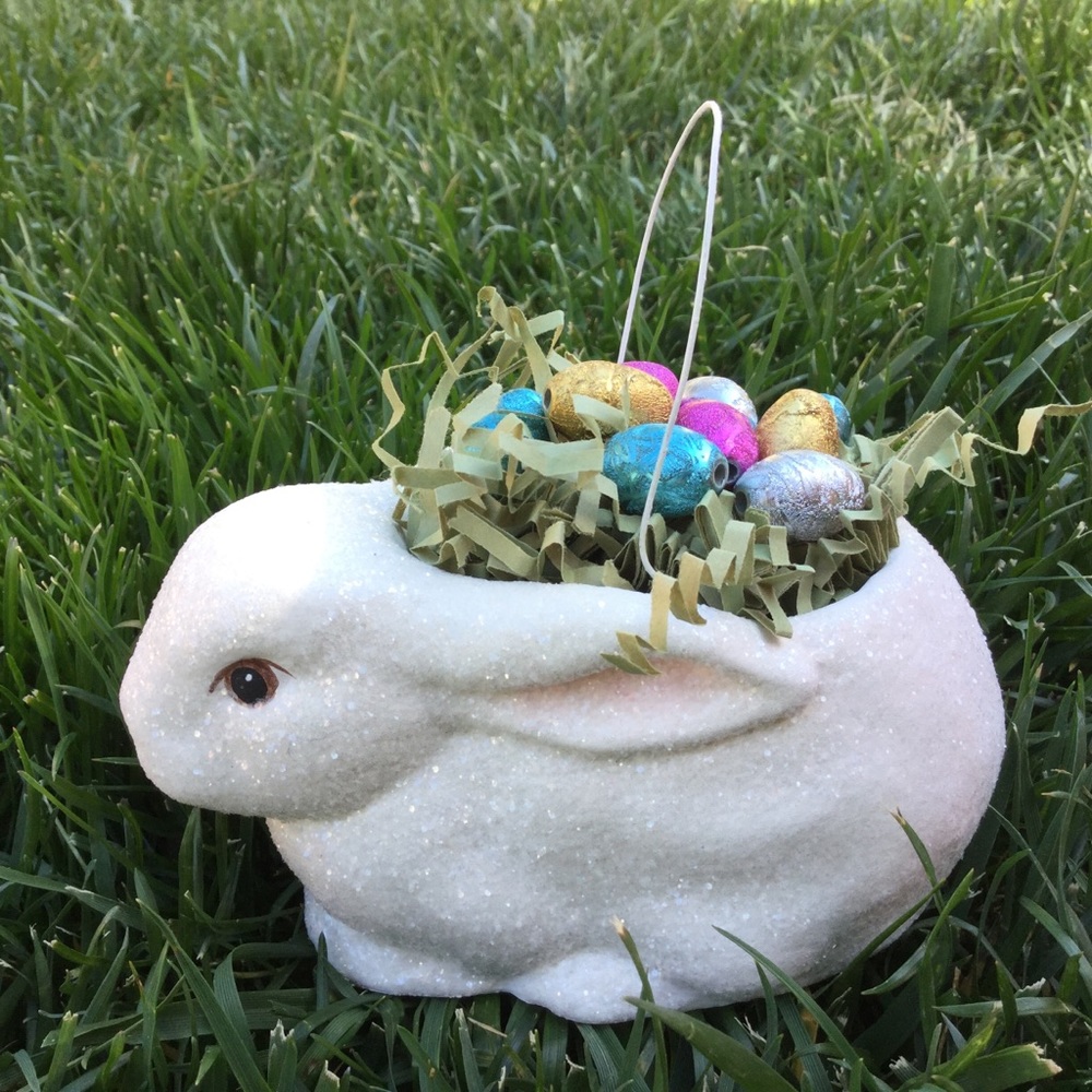 Bethany Lowe Easter Bunny Basket